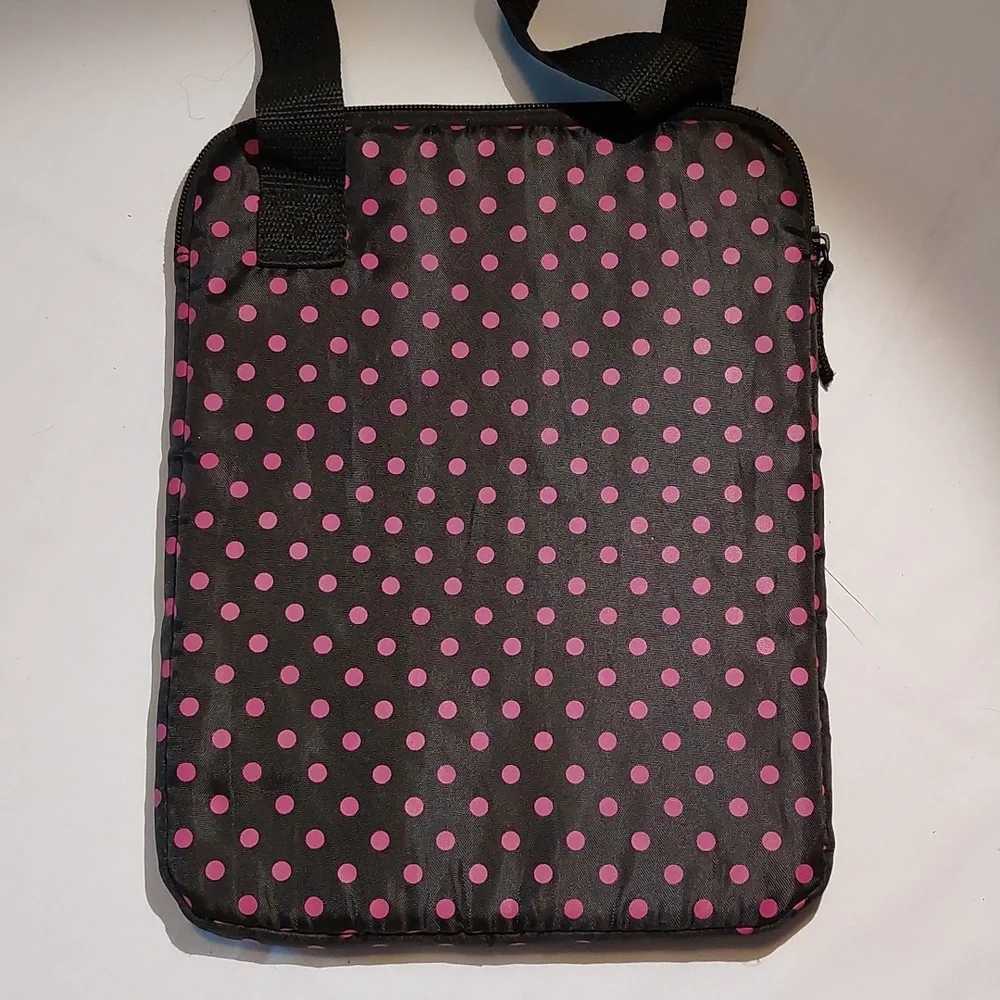 Collection New York Ipad Tablet Padded Travel Bag Polka dot